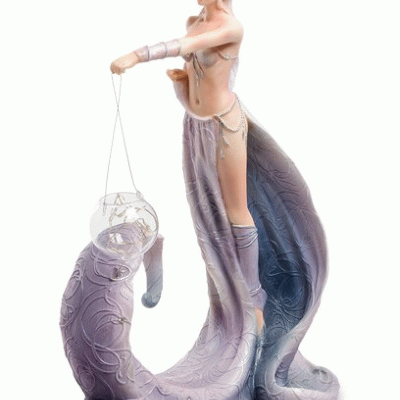 Статуэтка с подсветкой "Чародейка"