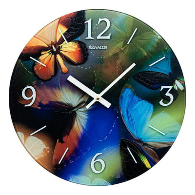 SLT- 93 Часы настенные "BUTTERFLY"
