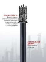 Карандаш "Индустриальный "Завод сбоку" посеребренный с чернением