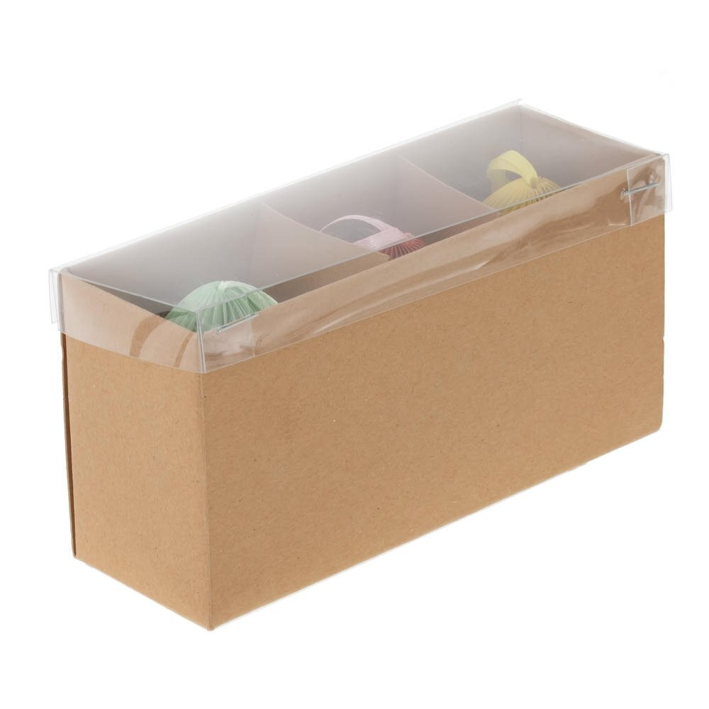 Набор из 3-х изделий декоративных подвесных "Яйцо" (5*7), L16 W5,5 H8 см