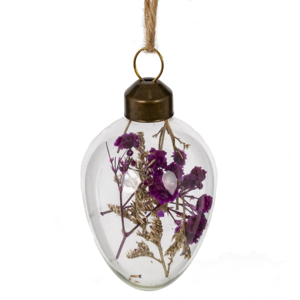 Набор из 6-ти изделий декоративных подвесных "Яйцо пасхальное" (4*6), D 4 см, L13 W16 H4 см