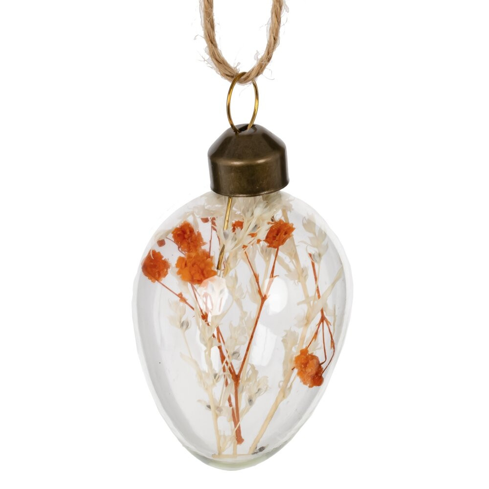 Набор из 6-ти изделий декоративных подвесных "Яйцо пасхальное" (4*6), D 4 см, L13 W16 H4 см