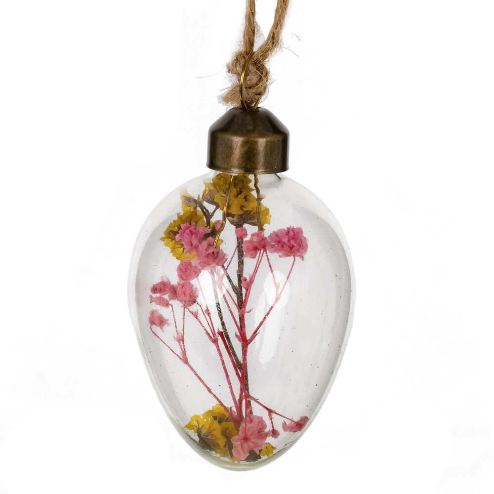 Набор из 6-ти изделий декоративных подвесных "Яйцо пасхальное" (4*6), D 4 см, L13 W16 H4 см