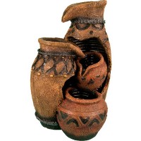 Декоративный фонтан "Древние кувшины"