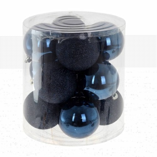 Украшение новогоднее "Шар", набор из 12 шт, D 8 см, L19 W19 H21 см