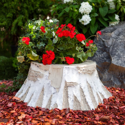 Садовое кашпо "Из березовой рощи"       