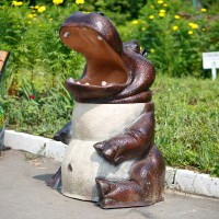 Садовая урна "Бегемот"  
