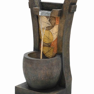 Фонтан декоративный Листопад с подсветкой