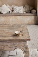 Конфетница латунь резная белая эмаль h-12 см