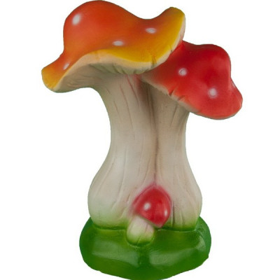Декоративная садовая фигурка "Мухоморы в траве"