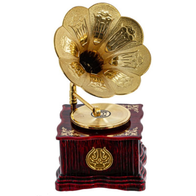 Изделие декоративное "Граммофон" (музык.), L9,5 W11 H18 см