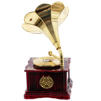 Изделие декоративное "Граммофон" (музык.), L9,5 W11 H18 см