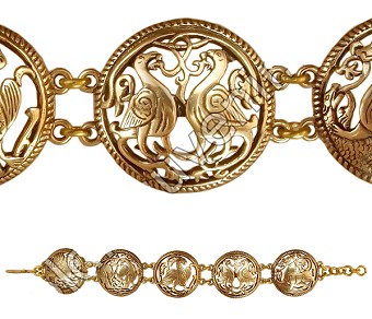 Браслет "Две птицы" Браслет "Две птицы"