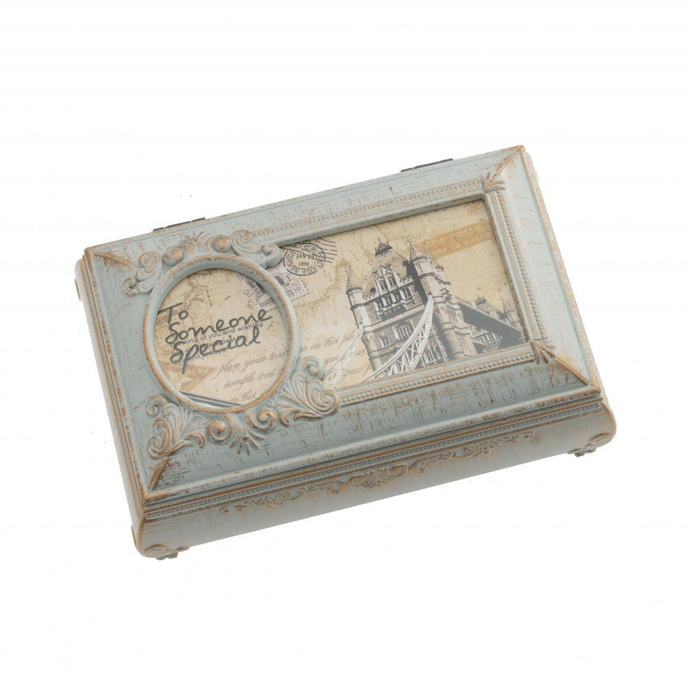 Шкатулка (музык.), L18 W12 H7,5 см, 5в.