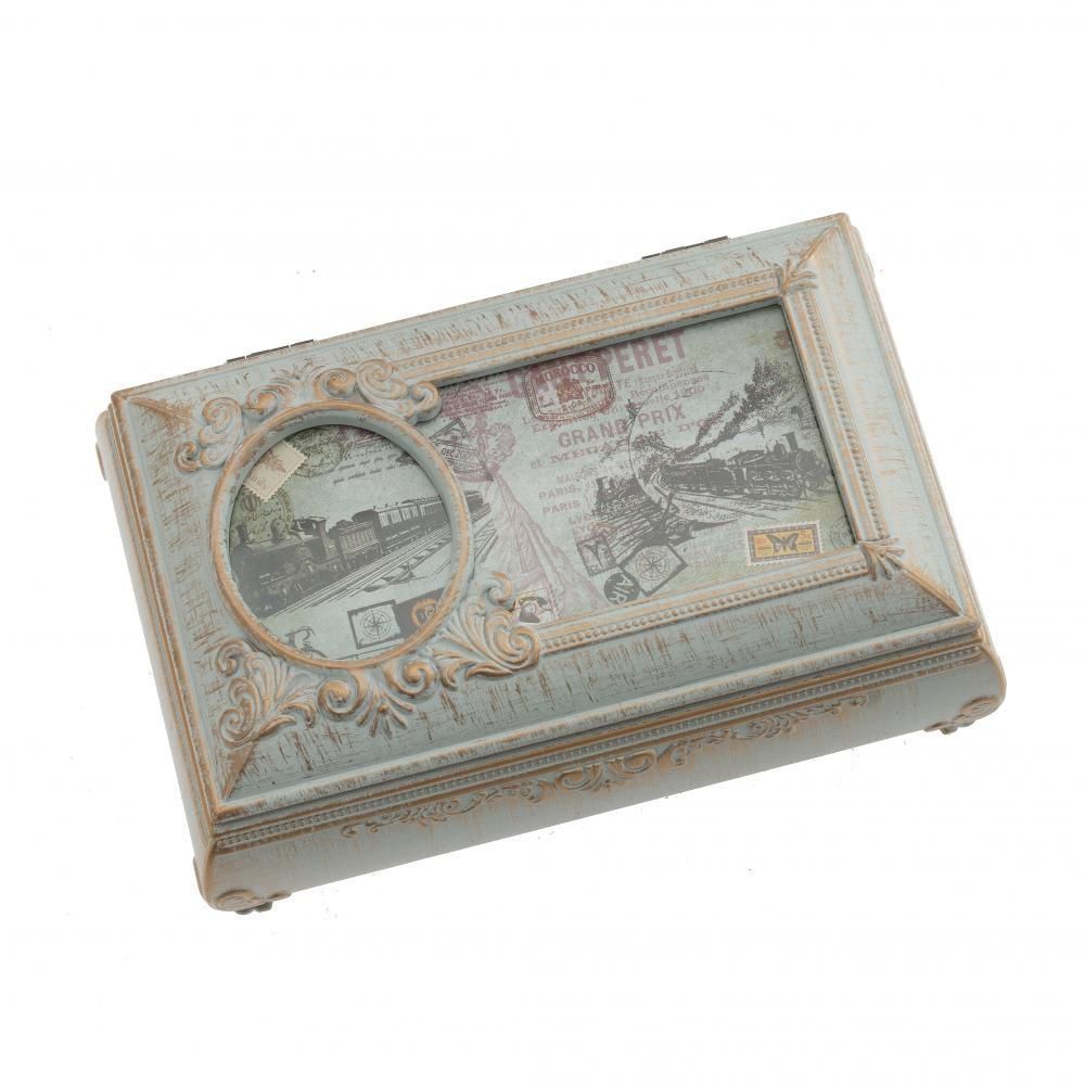 Шкатулка (музык.), L18 W12 H7,5 см, 5в.