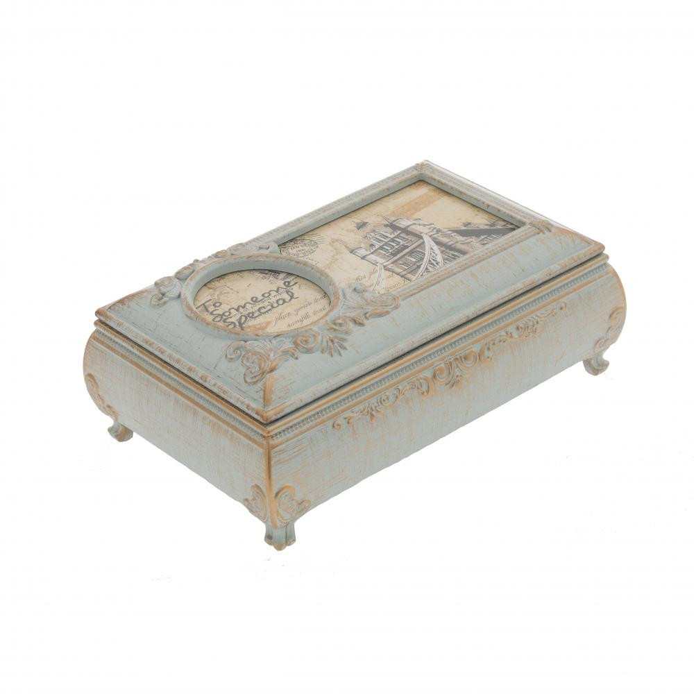 Шкатулка (музык.), L18 W12 H7,5 см, 5в.