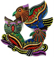 Декоративное панно "Совушки"