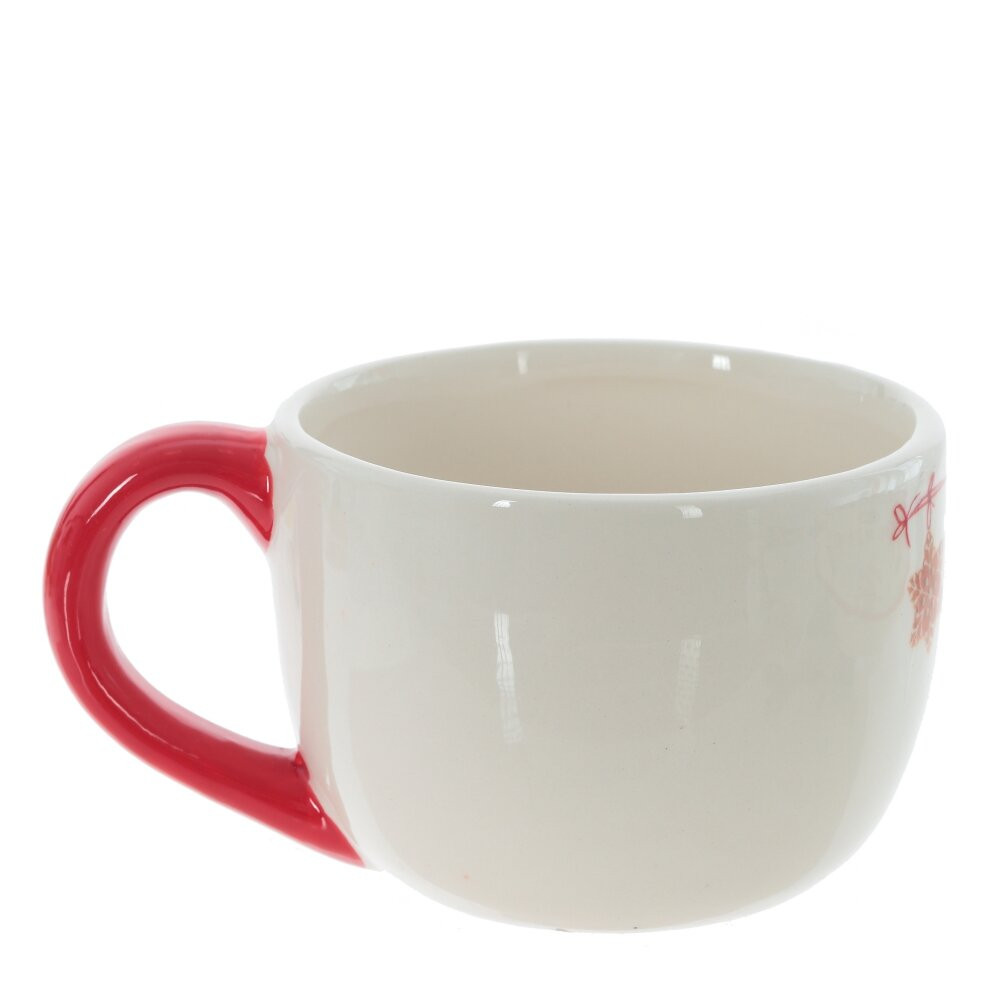 Чашка с блюдцем "Пряничное настроение", 400 мл, L16 W16 H8,5 см