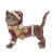 Фигурка декоративная "Кошка", 2в., L11 W4 H10