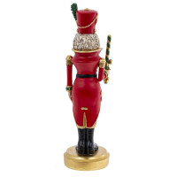 Фигурка декоративная "Солдатик-эльф", L8,5 W8,5 H31,5 см