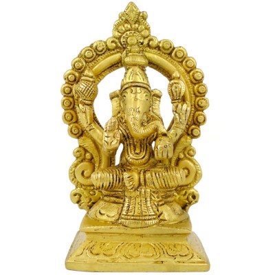 Ганеша статуэтка бронза 142*88*60мм