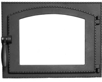 Герметичная топочная дверка без стекла "Филл"             