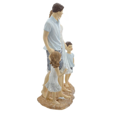 Фигурка декоративная "Семья", L18 W8,5 H23 см