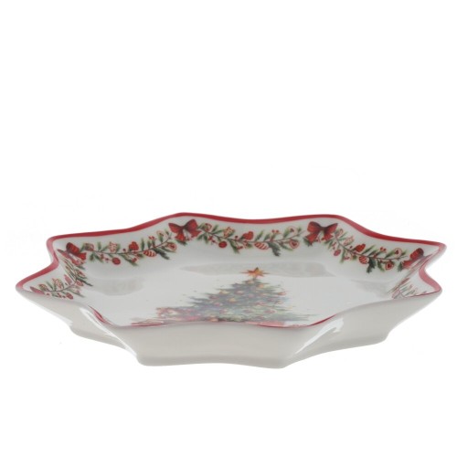 Блюдо сервировочное "Новогодняя ёлка", L18 W18 H2 см Блюдо сервировочное "Новогодняя ёлка", L18 W18 H2 см