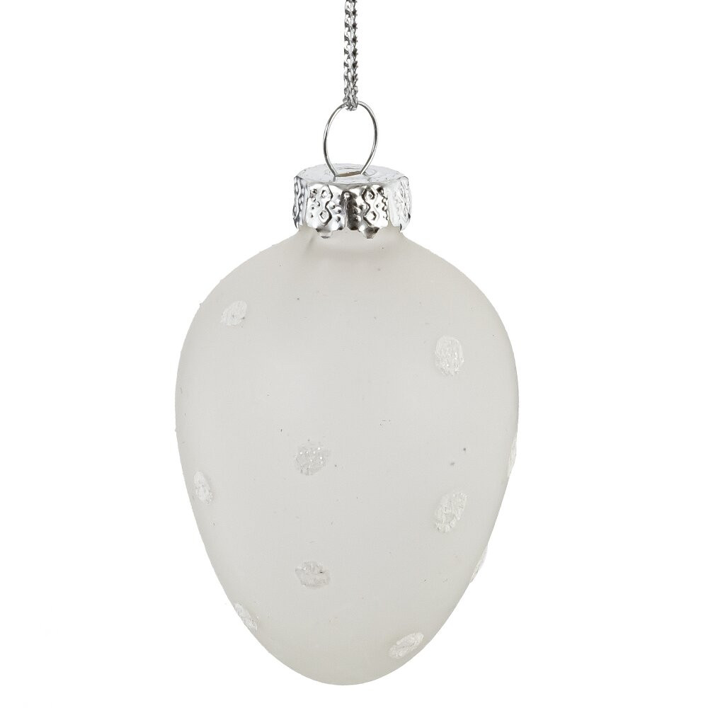 Набор из 6-ти изделий декоративных подвесных "Яйцо пасхальное" (4*6), L13 W16 H4 см