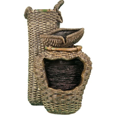 Декоративный фонтан "Плетенки"