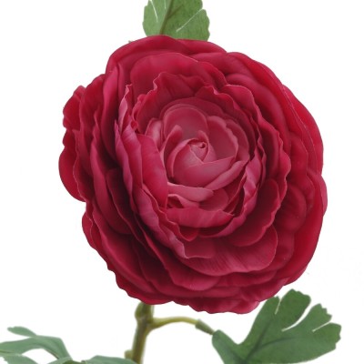 Цветок искусственный "Ранункулюс" (Real Touch), L12 W12 H54 см