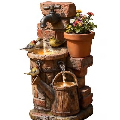 Фонтан декоративный ВодоПой с подсветкой