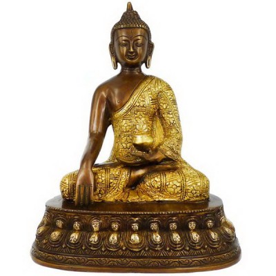 Декоративная фигурка из бронзы "Будда"