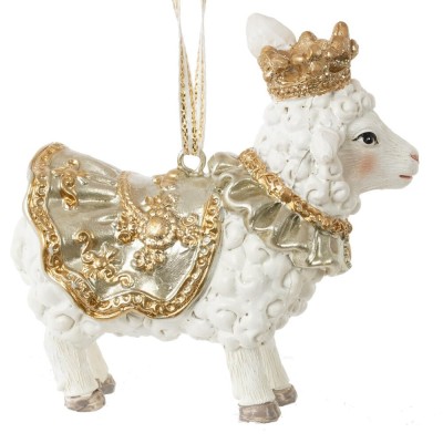 Фигурка декоративная "Овечка", L8 W4 H7,5 см