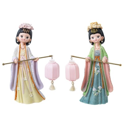 Статуэтка гейши "Гейша с фонариком"