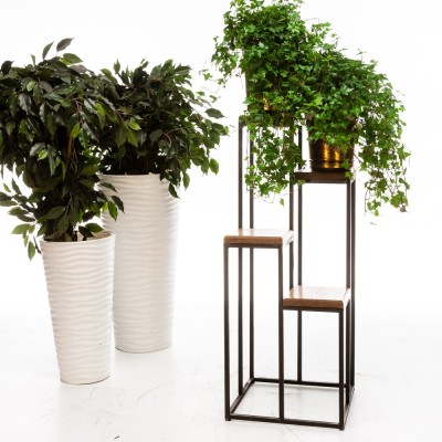 Подставка под цветы "Эмилия", светлая сосна