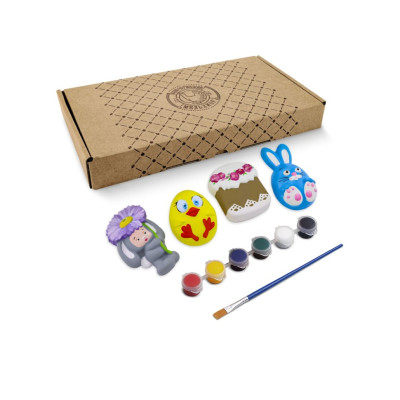 Набор гипсовых фигур Пасхальный (4предмета)