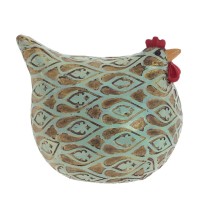 Фигурка декоративная "Курочка", L9 W7 H8 см, 2в.