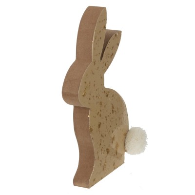 Фигурка декоративная "Заяц", L13 W2 H19,5 см