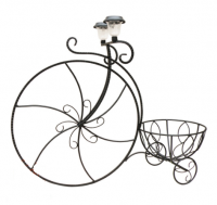 Подставка под цветы "Изящный велосипед"