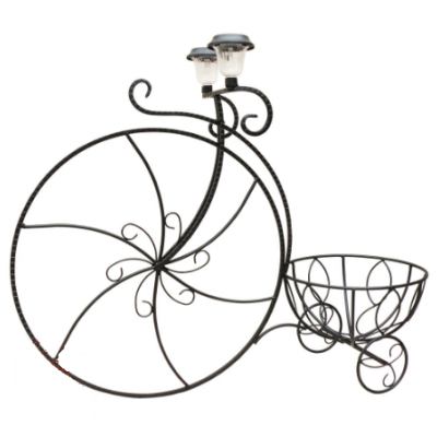 Подставка под цветы "Изящный велосипед"