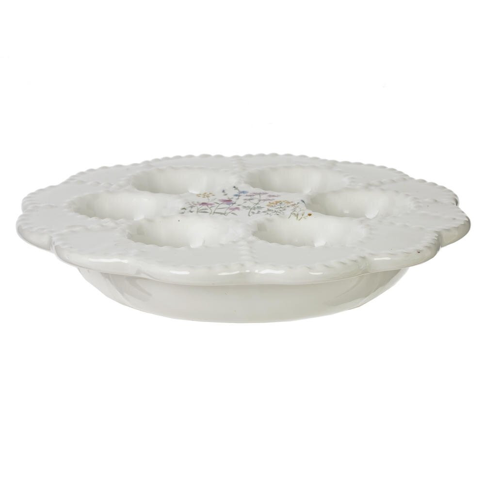 Тарелка для 6-ти яиц, L21 W21 H3,5 см