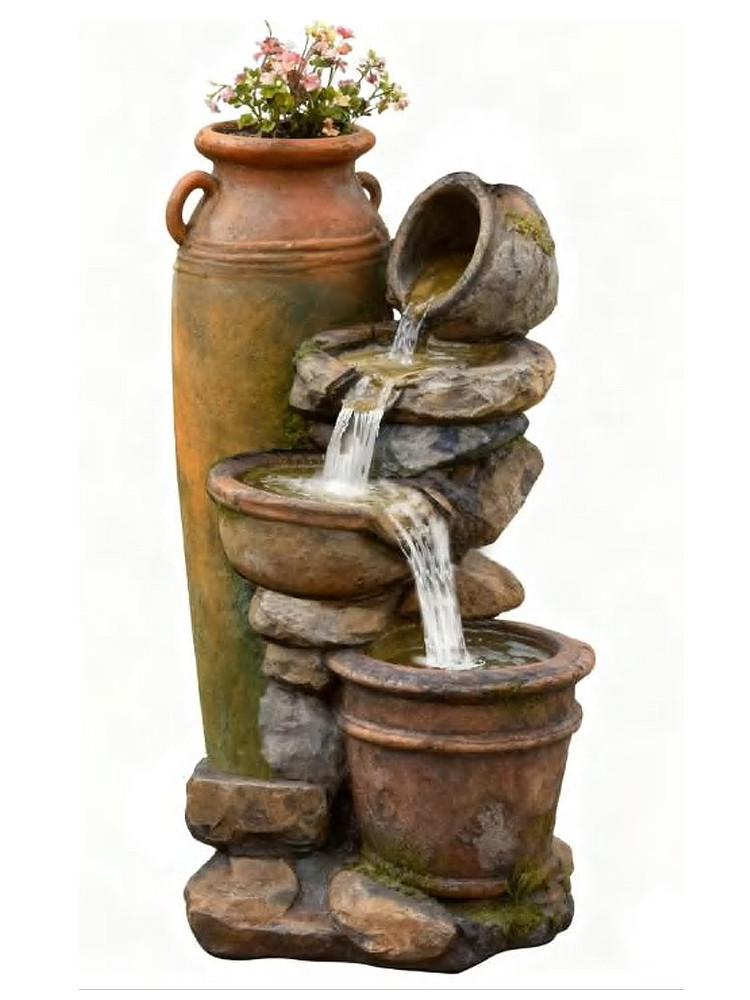 Фонтан декоративный Большая Вода с подсветкой