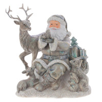 Фигурка декоративная "Санта Клаус", L17 W13,5 H18,5 см