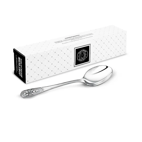 Ложка столовая "Визирь" посеребренная с чернью Ложка столовая "Визирь" посеребренная с чернью