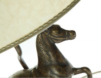 Настольный светильник "Бронзовая лошадь"