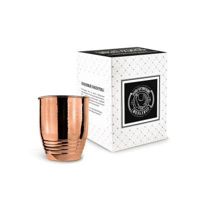 Стакан медный кованый 200 мл.