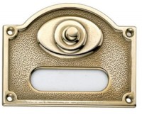 Накладка со звонком-кнопкой "Бостон"