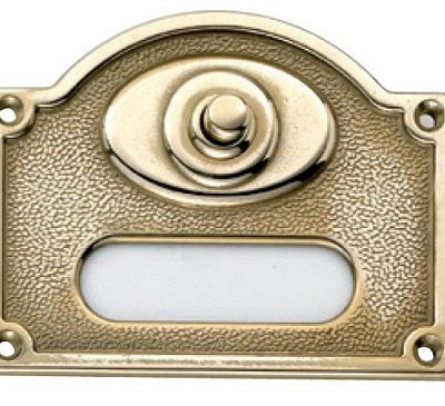 Накладка со звонком-кнопкой "Бостон"