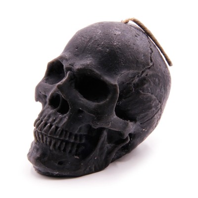 Свеча "Черный череп"